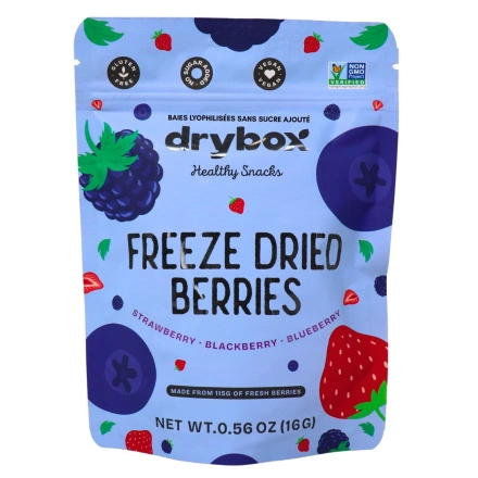 Drybox No Sugar Added Freeze Dried Berries Front