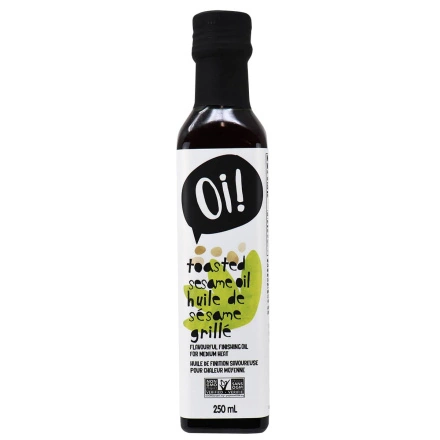 Front of Oi! Toasted Sesame Oil, 250mL