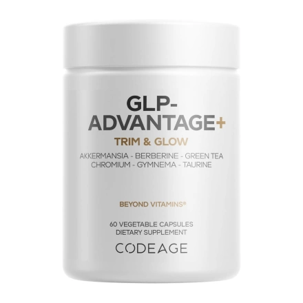 Codeage GLP-Advantage+ Trim & Glow, 60 Vegetable Capsules Front
