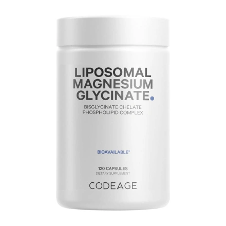 Codeage Liposomal Magnesium Glycinate Capsules Front