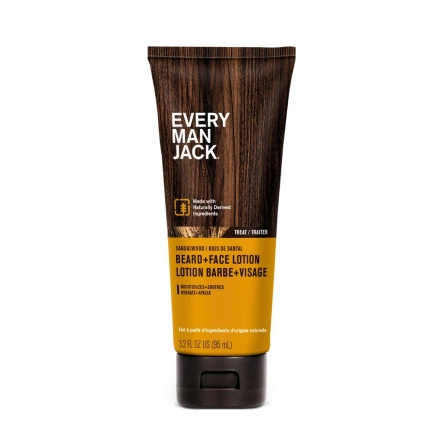 Front of Every Man Jack Face Beard Moisturizer Sandalwood Beard And Face Lotion