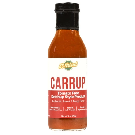 Front of KC Natural Tomato-Free Ketchup