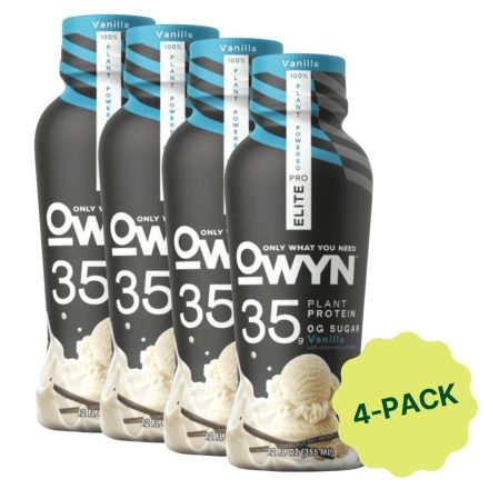 OWYN Plant-Based Pro Elite Protein Shake RTD Vanilla Front