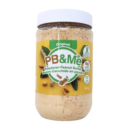 PB&Me Powdered Peanut Butter Original Front of jar