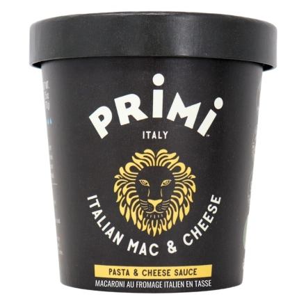 Primi Italy Instant Pasta Cup Italian Mac & Cheese Front
