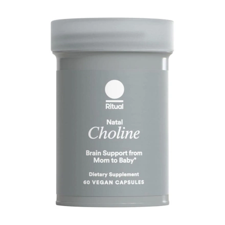 Ritual Natal Choline Dietary Supplement, 60 Vegan Capsules Front