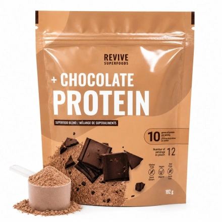 Revive Superfoods Superfood Blend + Chocolate Protein Front