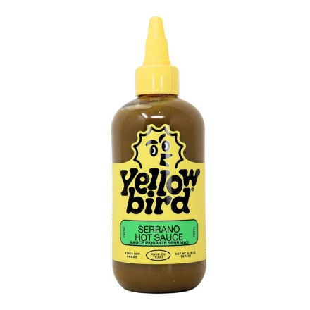 Yellowbird Hot Sauce Serrano Canada Front