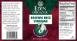 Vinaigre de riz brun biologique Eden Foods, 296ml