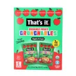 That’s It No Sugar Added Organic Fruit Crunchables Apple Crisps 6-Pack Front