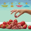 Final Boss Sour Real Fruit Level 2 Sour Strawberries Lifestyle