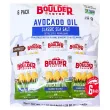 Front of Boulder Canyon Kettle Potato Chips With Avocado Oil Sea Salt Snack Packs - Potato Chips For School - Avocado Oil Chips - Kettle Avocado Oil Chips
