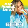 Built Sour Puffs Protein Bar Blue Razz Blast 6-Pack Lifestyle 2