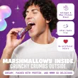 Built Bar Puff Protein Bar Dreamwich Cookie Butter 6-pack, 44g each