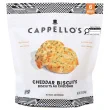 Front of Cappello's Gluten-Free Cheddar Biscuits - Gluten Free Cheddar Biscuits - Almond Flour Biscuits - Frozen Biscuits