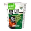 French side of Chef Woo High Protein Plant-Based Instant Ramen Spicy Tequila Lime
