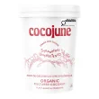Front of Cocojune Organic Cultured Coconut Unsweetened Strawberry - Vegan Yogurt - Coconut Based Yogurt - Cocojune Coconut Yogurt