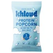 Front of Khloud Protein Popcorn Olive Oil & Sea Salt - Khloud Popcorn In Canada - Khloe Kardashian Popcorn In Canada