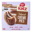 Katz Gluten-Free Oatmeal Creme Pies Front of box 2
