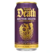 Front of Liquid Death Sparkling Water Doctor Death - Liquid Death Sparkling Water - Low Calories Drink - Liquid Death Mountain Water