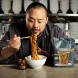 Momofuku Noodles Soy & Scallion - Ramen Momofuku - A-Sha Noodles - Wavy Noodles