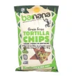 Front of Barnana Grain-Free Tortilla Chips Plantain Lime Sea salt
