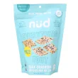 Front of Nud Snacks Everything Crackers, 66g