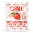 Front of OHME! Freeze-Dried Strawberry - Yogurt Bites - Freeze Dried Fruit - Freeze Dried Berries