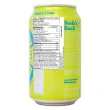 Back of Poppi Prebiotic Soda Ginger Lime - Ginger Lime Sparkling Ice -Ginger Lime Soda Water - Ginger Lime Soda Pop