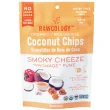 Front of Rawcology Smoky Cheeze Superfood Coconut Chips, 70g
