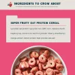 Ingredients of Seven Sundays Protein Oat Cereal Healthy Breakfast Cereal Low Sugar Cereal Super Fruity