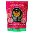 Front of Siete Cookies Fresas Con Crema Strawberries And Cream Cookies Grain-Free Gluten-Free Cookies