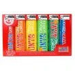 Front of Tony's Chocolonely Rainbow Tasting Pack, 6 Bars, 288g