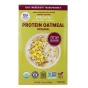 Front of One Degree Organic Foods High-Protein Sprouted Oatmeal Original - whole grain oats - clean label cereal - plant-based protein oatmeal