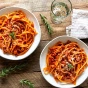 Lifestyle of Jovial Gluten Free Organic Brown Rice Pasta Bucatini - Healthy Pasta Alternatives - Gluten-Free Pasta - Jovial Canada