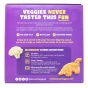 Actual Veggies Dinosaur Nuggets Cauliflower & Potato Back