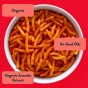 Lesser Evil Cheezmos Organic Crunchy Corn Blazin’ Hot Cheddar Lifestyle