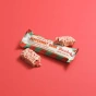 Lifestyle 2 of Barebells Protein Bar Peppermint Bark - holiday protein treat - post-workout snack - peppermint protein bar