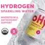 oHY Organic Hydrogen Sparkling Water Strawberry Lemon Lifestyle