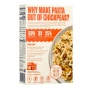 Back of Banza Chickpea Pasta Protein Pasta Gemelli Pasta - Protein Pasta Canada - High Protein Pasta - Gemelli Pasta