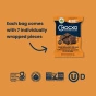 ChocXO Snaps 69% Dark Milk Chocolate Toffee, Almond, & Sea Salt - Chocxo Keto - Keto Chocolate Snacks - Chocolate Keto Snaps