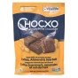 Front of ChocXO Snaps 69% Dark Milk Chocolate Toffee, Almond, & Sea Salt - Chocxo Keto - Keto Chocolate Snacks - Chocolate Keto Snaps
