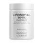 Codeage Liposomal NMN Platinum with Resveratrol, Quercetin, Riboflavin, Vitamin B12 & TMG Front