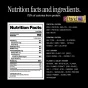 David High Protein Blueberry Pie Bar, 4 Pack, 62g each Nutrition Facts