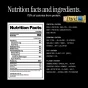 David High Protein Chocolate Chip Cookie Dough Bar, 4 Pack, 62g each Nutrition