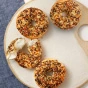Feel Good Foods Stuffed Bagels - Cream Cheese Stuffed Bagels - Gluten Free Bagels - Gluten Free Everything Bagels