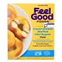 Front of Feel Good Foods Stuffed Bagels - Gluten Free Bagels - Cream Cheese Stuffed Bagels