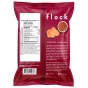 Back of Flock Chicken Skin Crisps BBQ - Chicken Skin Chips - Chicken Chips - Keto Protein Chips