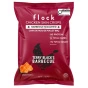 Front of Flock Chicken Skin Crisps BBQ - Chicken Skin Chips - Chicken Chips - Keto Protein Chips