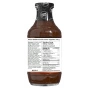 Back of G Hughes Sugar-Free BBQ Sauce Original - G Hughes Sugar Free Barbecue Sauce - No Sugar BBQ Sauce
